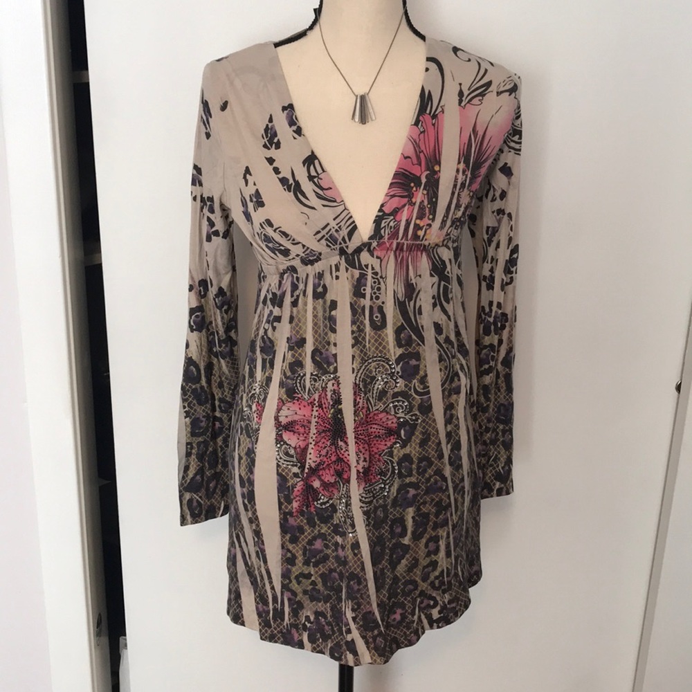 KATYDID long sleeve babydoll boho top